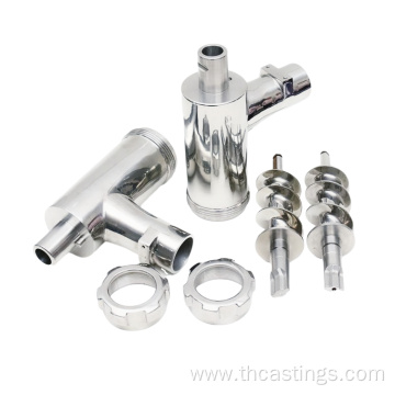 Stainless steel mirror polished meat grinder spare parts